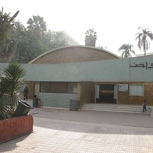 Reptile house exterior, February 2016