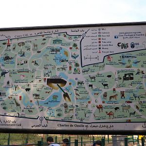 Zoo map, February 2016
