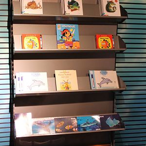 Books in the SEA LIFE - shop