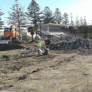 Marineland being demolished June 2016