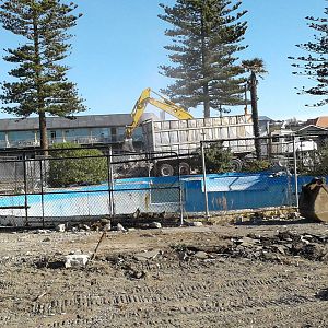 Marineland being demolished June 2016