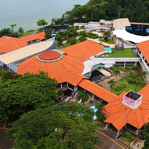 Aerial view of Underwater World