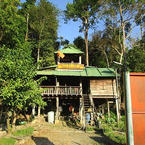 Rangers' Hut, Crocodile Lake - Cat Tiem