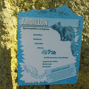 sign zoologico del altiplano