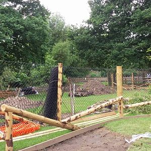 New Enclosure Being Built