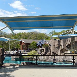 5/19/2016 - New Polar Bear and Seal Shade Structures