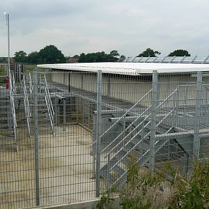 View of Part of the Polar Bear House and Holding Area - 23 June 2016