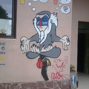 Skopje zoo walk June 29th, 2016, on a hot and humid day