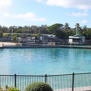 Dolphin Pool and Seal Pools Behind