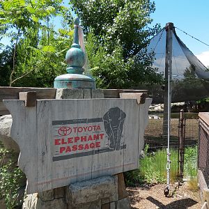 Elephant Passage - Entry Sign