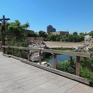 Elephant Passage - Species Rotation Yard West of Elephant House