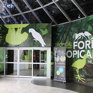 Entrance to Tropical Forest Hall - June 2016