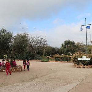 Entry plaza, February 2016