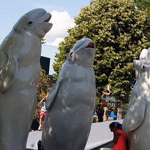 Columbus 2016 - Beluga Fountains/Statues