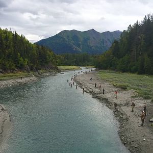 Bird Creek.  Chugach Mountains.  Anchorage, Alaska.