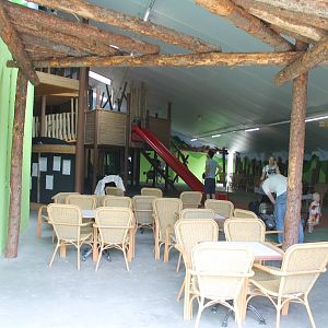 View into the Chimp-house