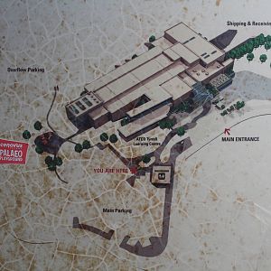 Royal Tyrrell Museum - Area Map