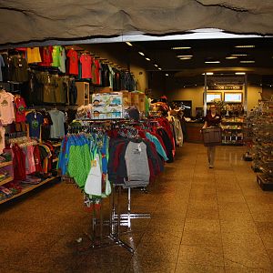 Royal Tyrrell Museum - Gift Shop (left-hand side)