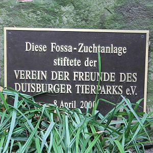 Sign Fossa-breedig area