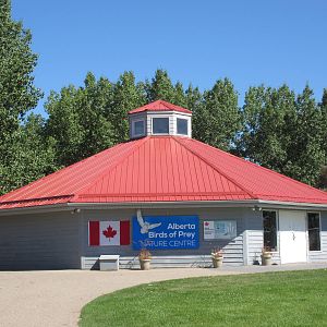 Alberta Birds of Prey Centre - Entrance Building