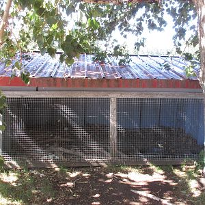 Alberta Birds of Prey Centre - Empty Exhibit