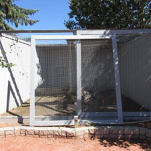 Alberta Birds of Prey Centre - Empty Exhibit