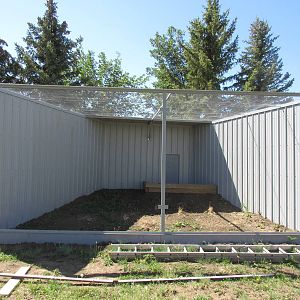 Alberta Birds of Prey Centre - Empty Exhibit