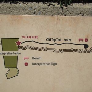 Head-Smashed-In Buffalo Jump - Map of Area
