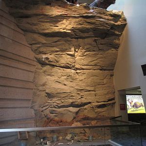 Head-Smashed-In Buffalo Jump - Huge Cliff on Main Level