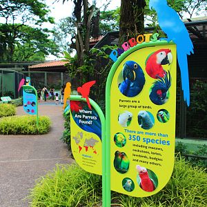 New Signage at Parrot Paradise