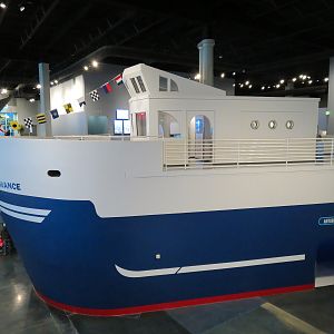 Lobby - Replica of Endurance Research Vessel