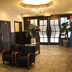 Reception area, February 2016