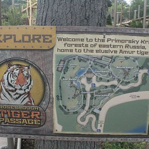 Aug. 2016 - Wilderness Trek - Tiger Passage Map