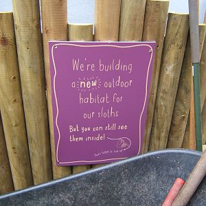 signage for building work