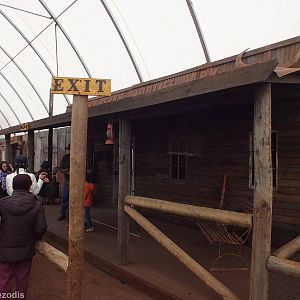 Snake Holding Area in the 'Meet the Wombat and Friends' Show- Caversham Wil