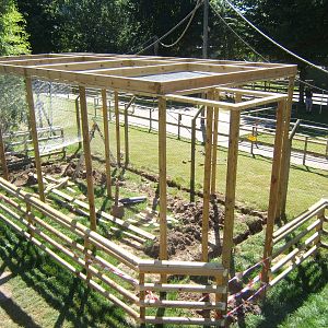 New exhibit under construction