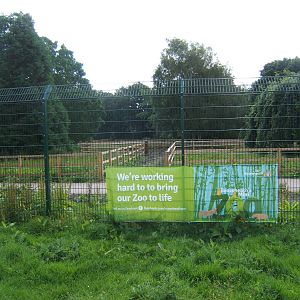 View towards new extension