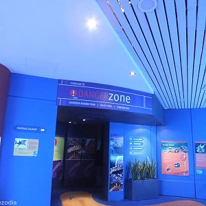 View of Entry to Danger Zone
