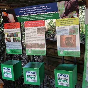 Conservation projects- Bioparque la Reserva, March 2016
