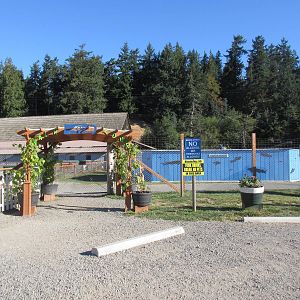 Olympic Game Farm - Walking Tour Entrance