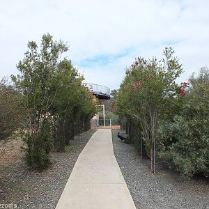 Avenue Leading Towards Deep Space Observatory (which is also the toilets) -