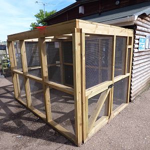 Future outdoor Marmoset Enclosure