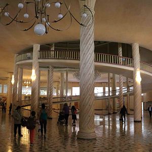 Inside the Taj Mahal, March 2016