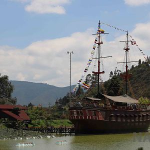 Replica of a private brig, March 2016