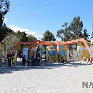 Zoo entrance, March 2016