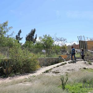 Mountain viscacha viewing area, March 2016