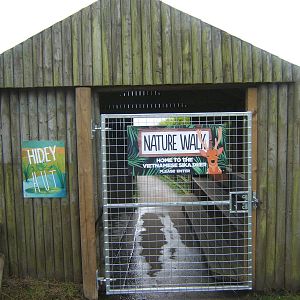 View of entrance to Nature Walk