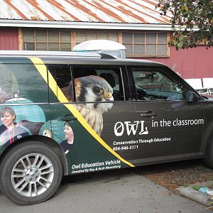 O.W.L. - Orphaned Wildlife Rehabilitation Society - Outreach Vehicle