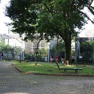Bird of prey aviaries, April 2016