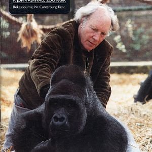 John Aspinall with Kijo the Gorilla
